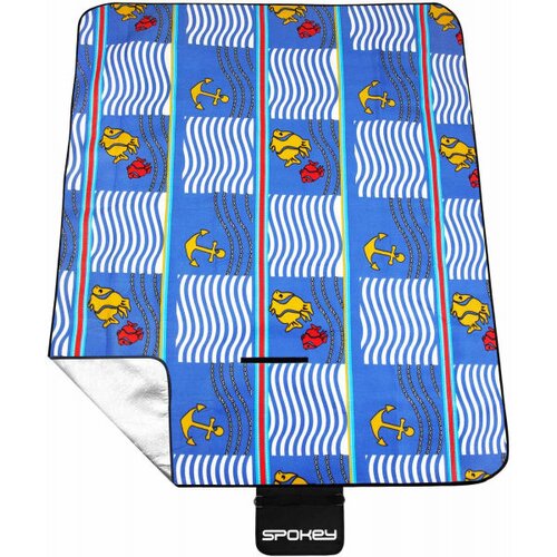 Spokey PICNIC KOTVY 180x150 Deka s remenom, plava, veličina Cijene