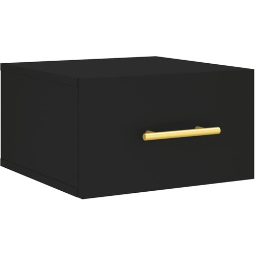 Maison Chic Stenska Nočna omarica - Nočna miza črna 35x35x20 cm, (21687703) Slike