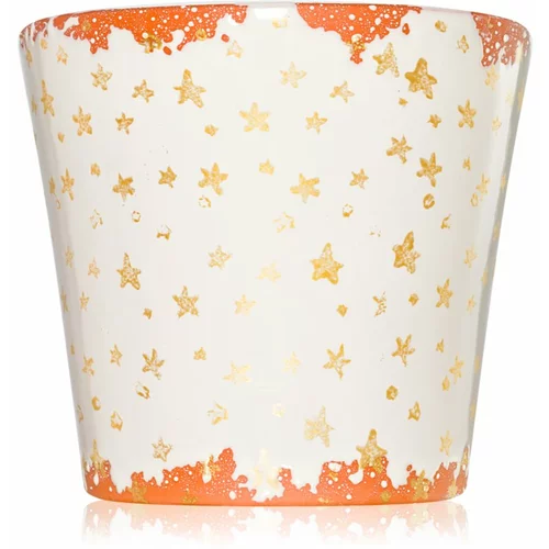 Wax Design Stars White dišeča sveča 15 cm