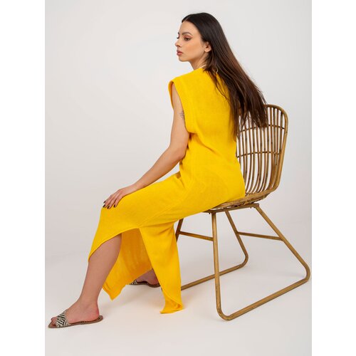 BADU Dress-BA-SK-9002.12-dark yellow Slike