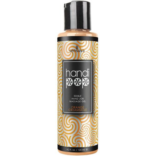 Sensuva Masažni gel Handipop Hand Job - Orange, 125 ml Slike