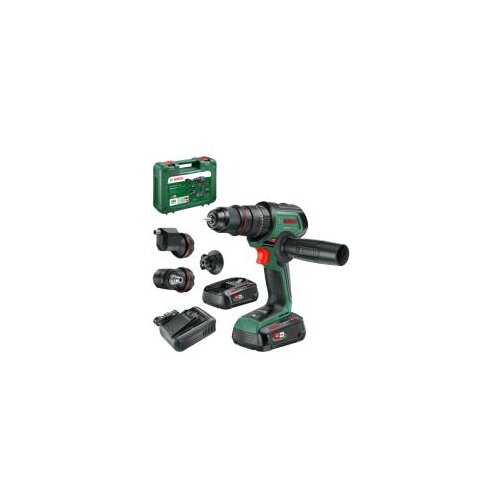 Bosch Akumulatorski udarni vrtalnik AdvancedImpact 18V-80 QuickSnap\, 2x baterije 2\,5Ah\, nastavki Home and Garden AdvancedImpact 18V-80 QuickSnap -akumulatorski udarni vrtalnik, (21544314) Slike