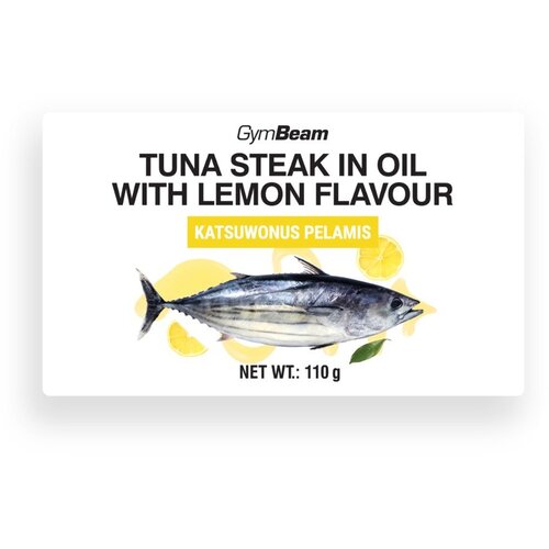 GymBeam odrezak od tune u ulju sa ukusom limuna 110 g Cene