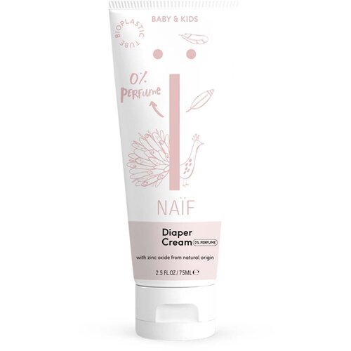 Naif Baby & Kids Diaper Cream krema proti vnetju ritke za otroke od rojstva brez dišav 75 ml Cene
