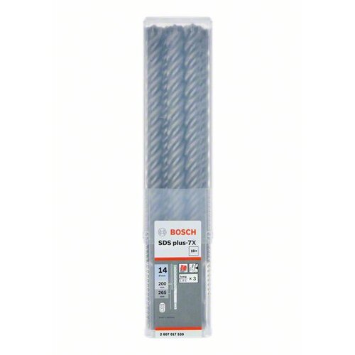 Bosch burgije za udarne bušilice SDS plus-7X 14 x 200 x 265 mm, 1 komad ( 2607017530. ) Cene