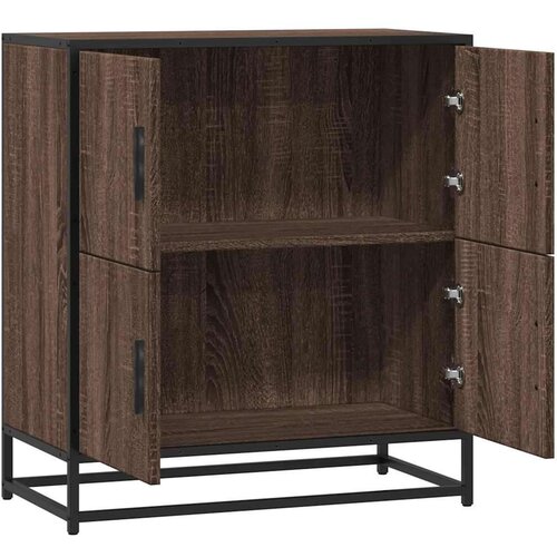 VidaXL Komoda boja hrasta 68x35x76 cm konstruirano drvo Slike