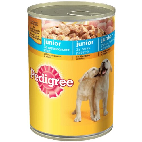 Pedigree Konzerva Junior, Piletina 400 g - 96-kg Cene