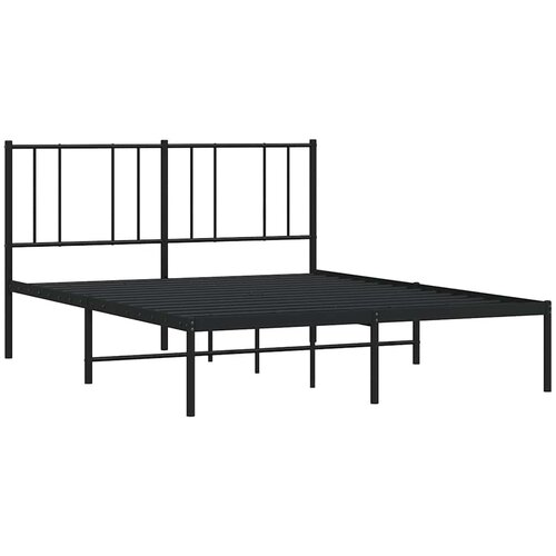  okvir za krevet s uzglavljem crni 120x190 cm Slike