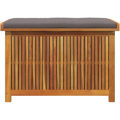 VidaXL Vanjska kutija za jastuke 90x50x60,5 cm masivno drvo bagrema Slike