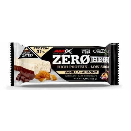AMIX Zero Hero Protein Bar 65 G Vanila Slike