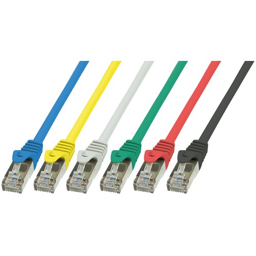 Logilink CP1112D RJ45 omrežni kabel\, Patch kabel CAT 5e SF/UTP 20.00 m siva 1 kos, (20419580) Cene