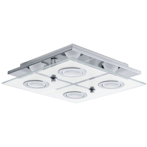 Eglo 75378 - led rgb prigu&scaron;iva plafonska svetiljka cabo-c 4xGU10/4W/230V + daljinski upravljač Cene