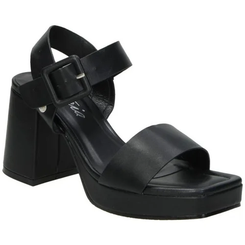 Isteria Sandali & Odprti čevlji SANDALIAS 22306 MODA JOVEN NEGRO Črna