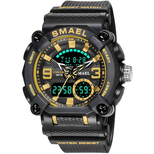 SMAEL Ura FO-14151 - Črna / Zlata Cene