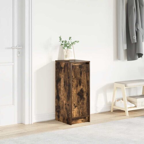 vidaXL Ormarić za cipele dimljeni hrast 29,5x34x76cm konstruirano drvo Cijene