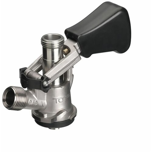 ich-zapfe Zapfkopf Keg Ventil Koš Fitting stranski izhod Thekenanstich 5/8 Zoll pijača 3/4 Zoll plin, (5000216735) Cene