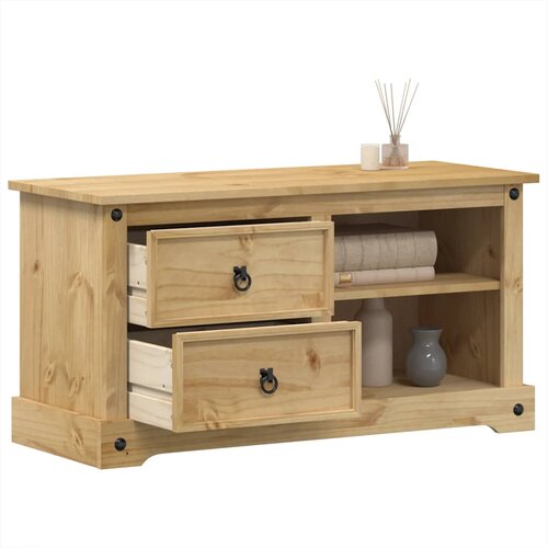 TV ormarić Corona 100 x 40 x 52 cm od masivne borovine Cijene
