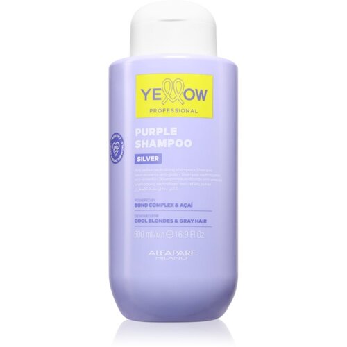 Yellow Professional Silver Purple Shampoo &scaron;ampon za nevtralizacijo rumenih odtenkov 500 ml Cene