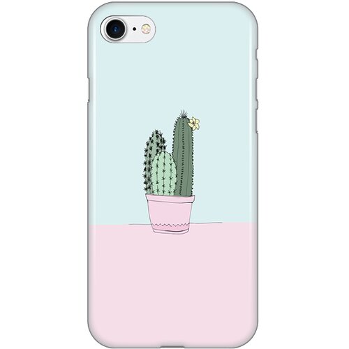  Maska Silikonska Print za iPhone 7/8/SE 2020/2022 Cactus Slike