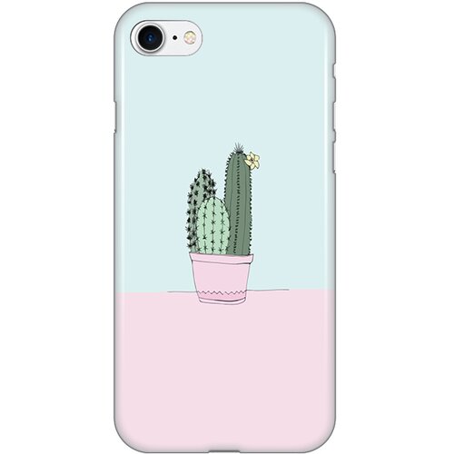 maska Silikonska Print za iPhone 7/8/SE 2020/2022 Cactus Slike