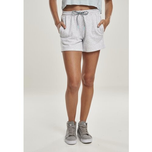 Urban Classics Ladies Beach Terry Shorts Lightgrey Slike