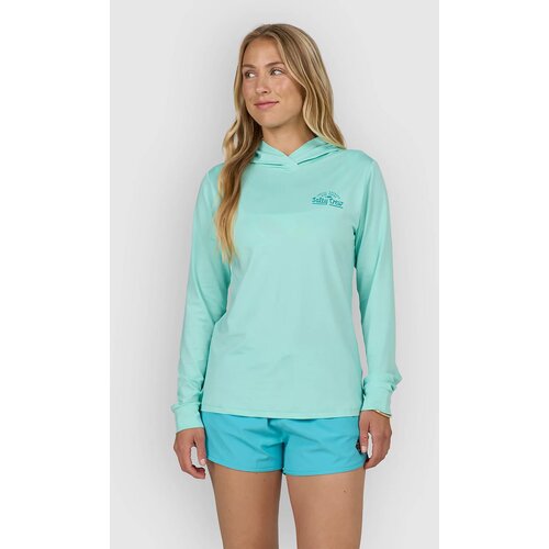 Salty Crew Unscripted Hooded Sunshirt Longsleeve Lycra mint Slike