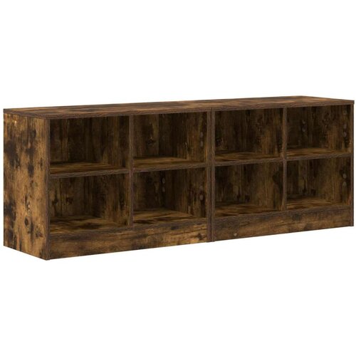 Ormarić za krevet 2 pcs Dimljeni hrast 66 x 33 x 48 cm - Dimljeni hrast Cene