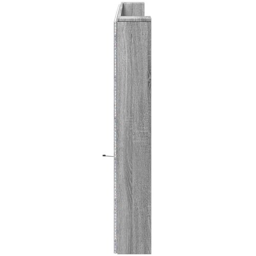 za uzglavlje LED sivom sonomom 220x16,5x103,5 cm Slike