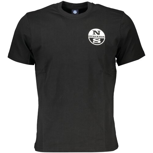 North Sails MEN&amp;amp;#39;S SHORT SLEEVE T-SHIRT BLACK Slike