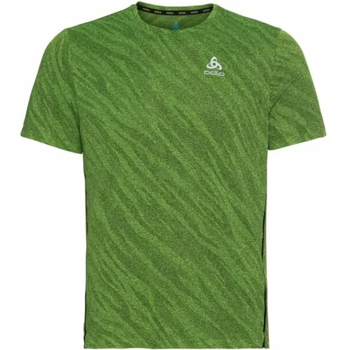 Odlo ZEROWEIGHT ENGINEE CHILL-TEC S/S Muška majica za trčanje, zelena, veličina