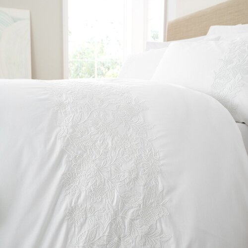 Bianca Bela enojna bombažna posteljnina 135x200 cm Embroidery Floral &amp;ndash; Slike