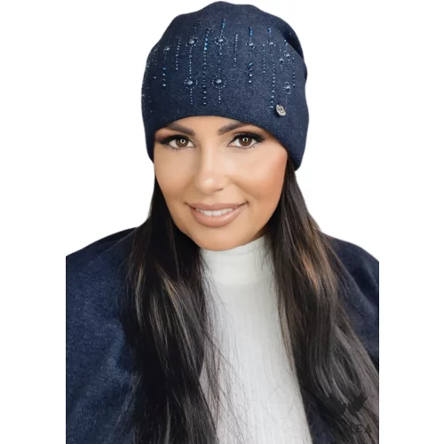 Kamea Woman's Hat K.22.046.13 Navy Blue