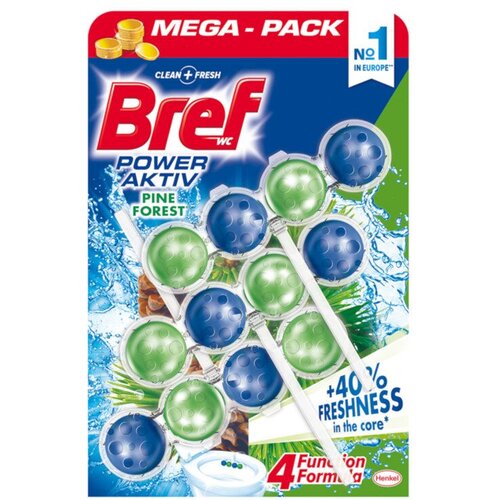 Bref Sredstvo za či&amp;scaron;ćenje kupaonice POWER AKTIV PINE 3x50g Slike