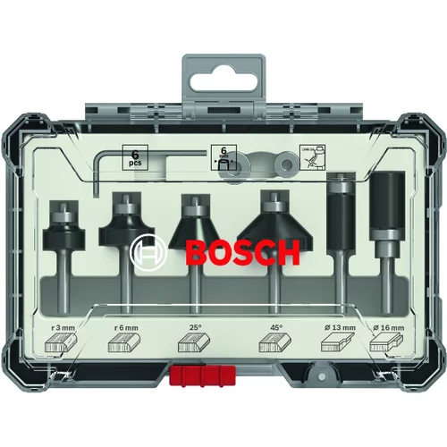 Bosch 6-dijelni set za rezanje i s i od