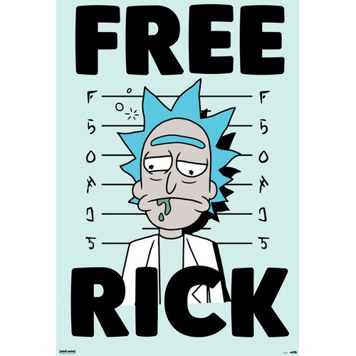 Grupo PLAKAT RICK Y MORTY FREE RICK, (20837628) Cene