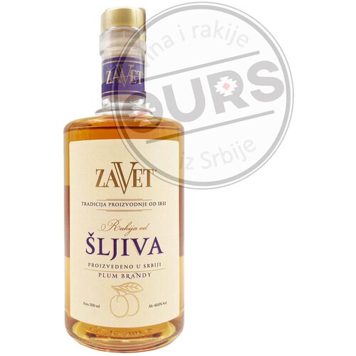 Zavet &amp;Scaron;ljiva 3yo 0,7L Slike