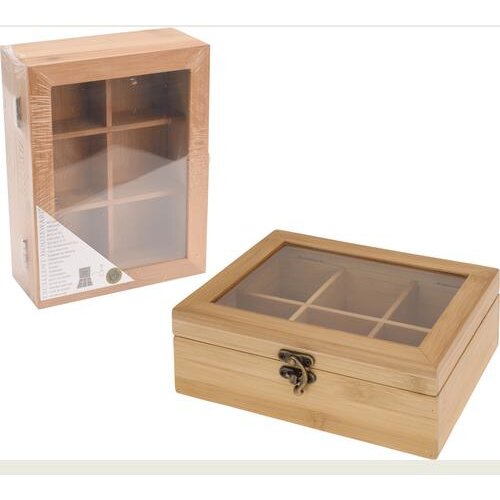  KUTIJA ZA ČAJ 21*16CM BAMBUS Cijene