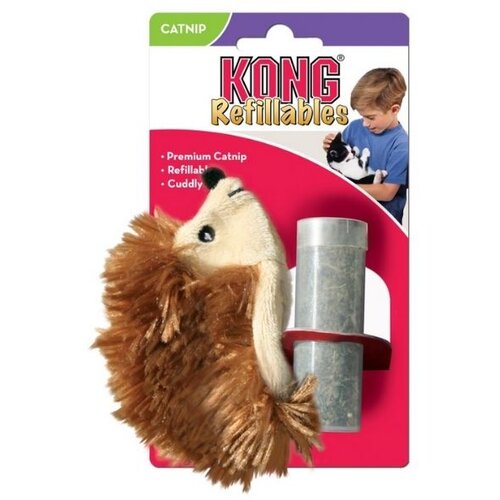 Kong Cat Refillable Catnip Hedgehog Cene