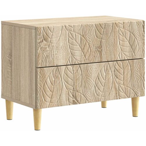  Noćni ormarić Hrast sonoma 62 x 34,5 x 48 cm Konstruirano drvo Cijene