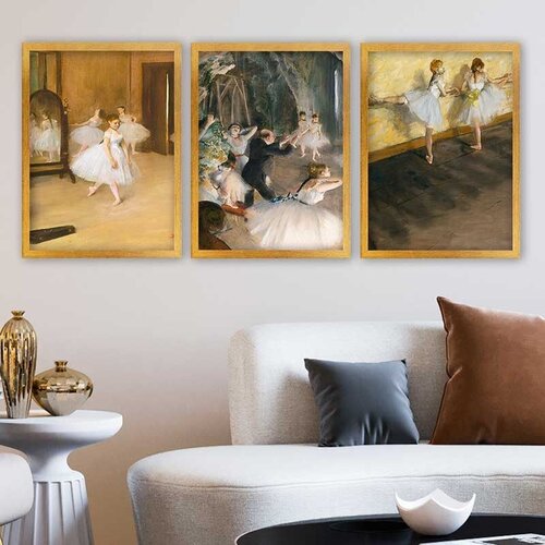 Wallity Set uramljenih slika 3AC_UN2684867, 3 dijela Cijene