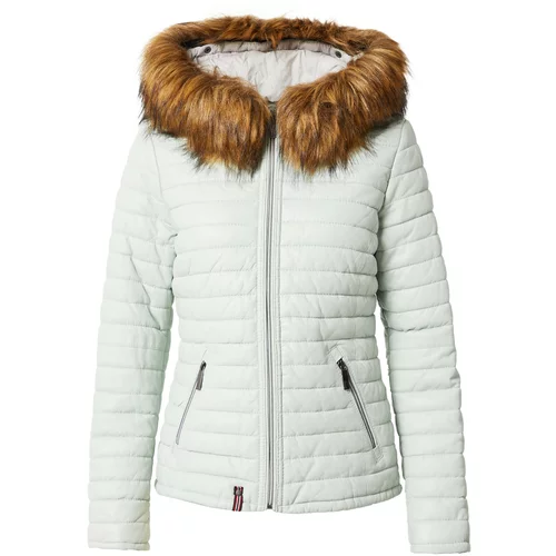 Oakwood Zimska jakna smeđa / svijetlozelena