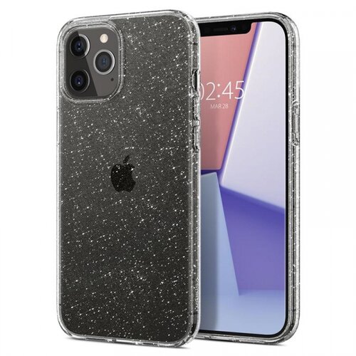 Spigen Liquid Crystal Glitter ovitek za iPhone 12 / 12 Pro - prozoren z bleščicami Cene