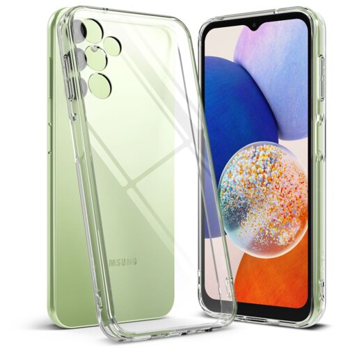 Onasi Ultra tanek silikonski ovitek za Samsung Galaxy A18 - prozoren Slike
