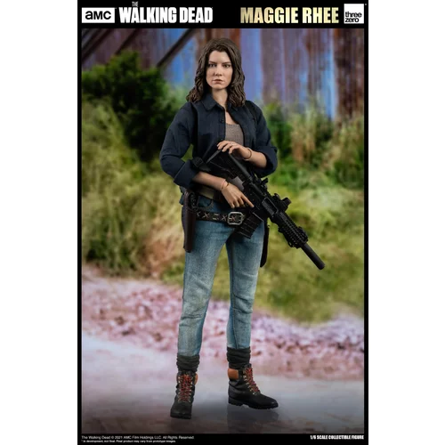 ZEROCHROMA ThreeZero The Walking Dead: zbirateljska figura Maggie Rhee v merilu 1:6, (20838713)