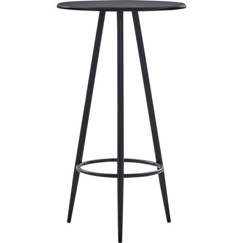 The Living Store Barska miza črna 60x107,5 cm mediapan - Barska Miza, (21420659) Slike