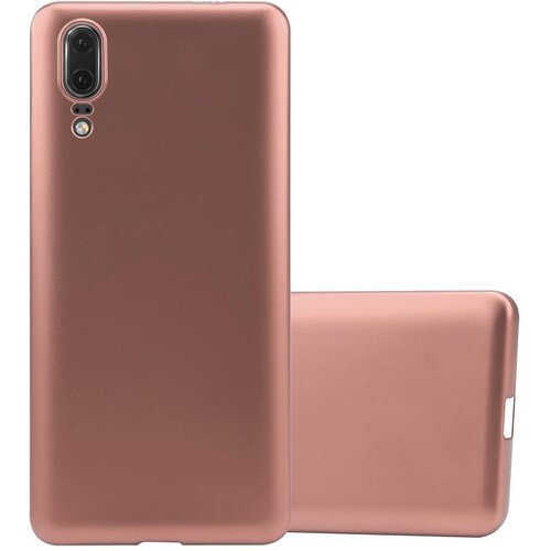 Cadorabo primera, združljiv s Huawei v kovinski rosă &permil; Gold - za&scaron;čitni pokrov, narejen iz fleksibilnega silikona TPU, (20586860) Cene