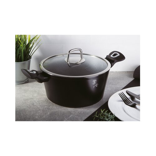 Berlinger Haus BH/1852 lonec s pokrovom, 24 cm, black silver collection Slike