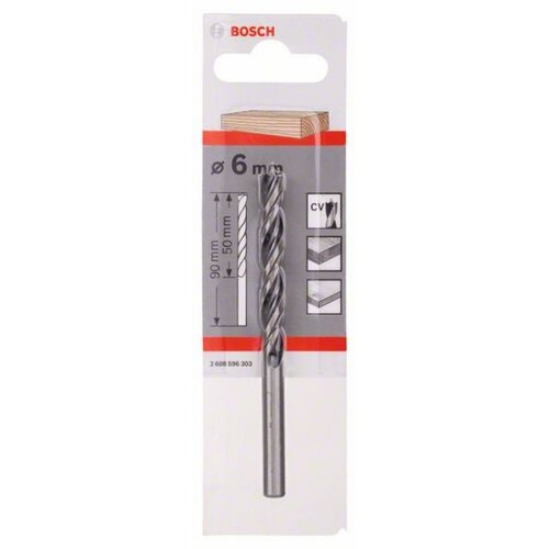 Bosch Spiralno svrdlo za drvo stand. 6X57 - 2608596303 Slike