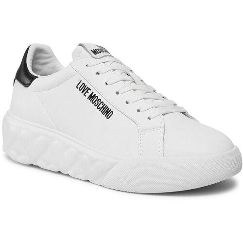Love Moschino Superge JA15034G1IIA110A Bianco/Nero Slike