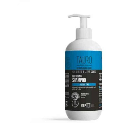 Tauro Pro Line pure Ultra Natural White Coat Whitening Shampoo - 400 ml Cene